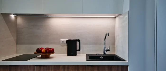 Apartment for 4 - kitchen - wide shot