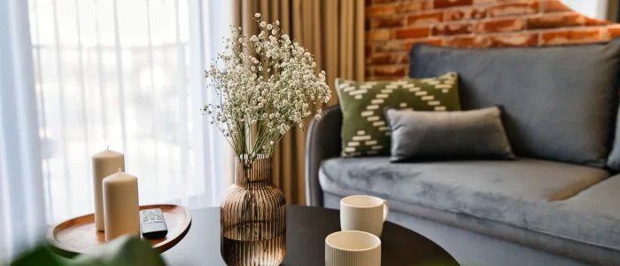 Apartment for 11 - living room details